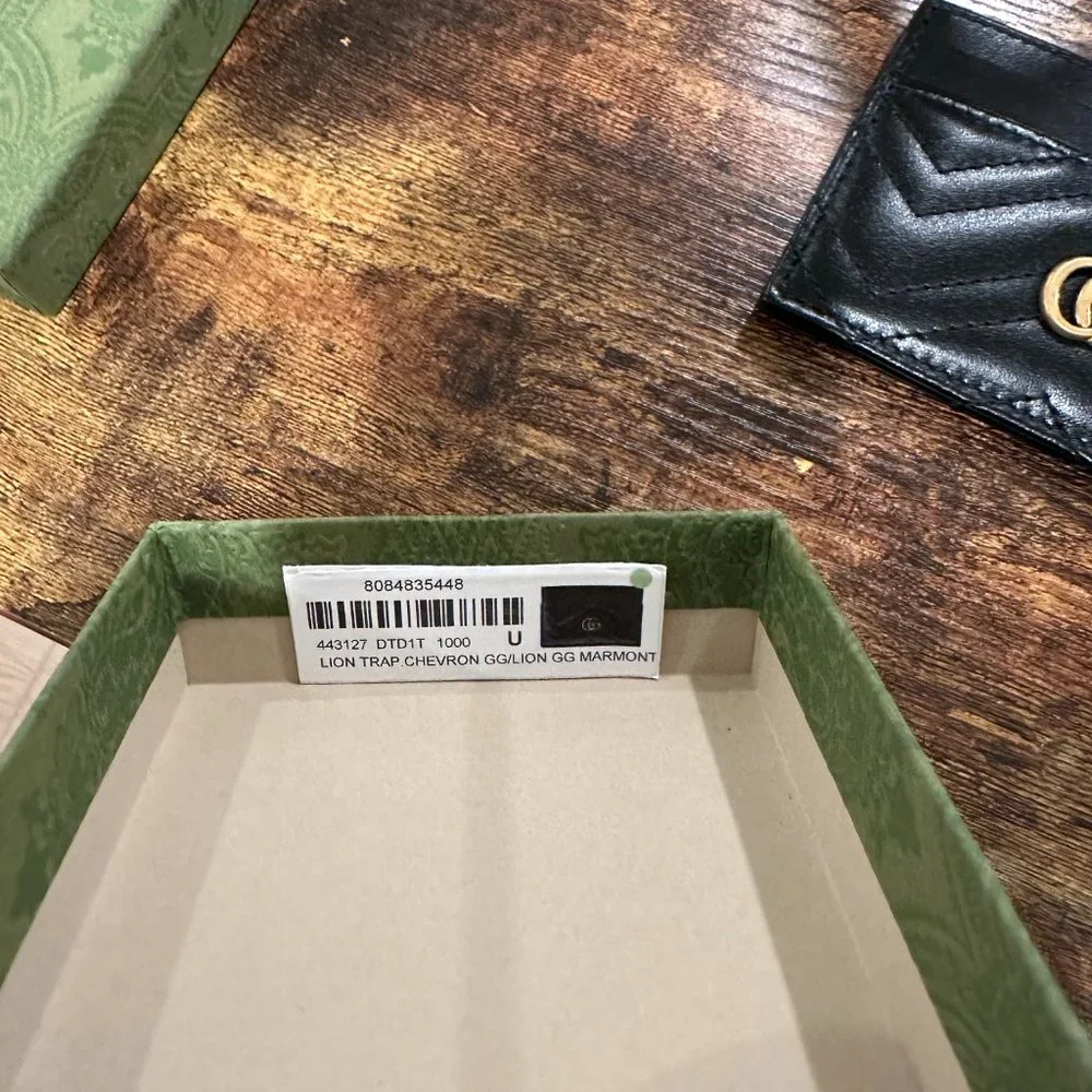 *BRAND NEW* Gucci Marmont Leather Wallet - Picture 6 of 7